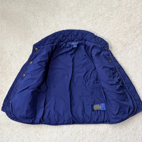 Polo by Ralph Lauren Kids Blue Quilted Jacket - Picture 8 of 14